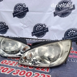 Комплект передних фар Hyundai 2006 г., Б/у, Оригинал, Германия