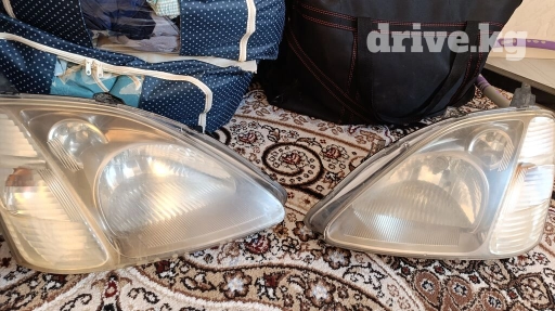 Комплект передних фар Honda 2002 г., Б/у, Оригинал, Япония