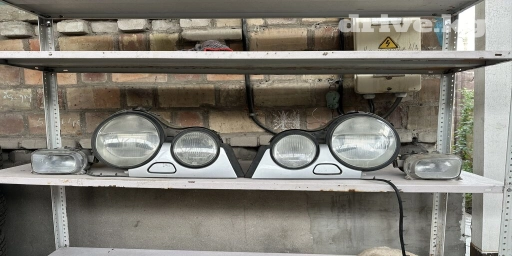 Комплект передних фар Mercedes-Benz 1998 г., Б/у, Оригинал, Германия