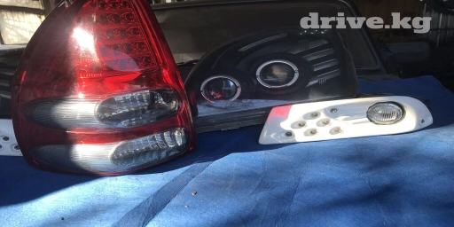 Комплект передних фар Toyota 2007 г., Б/у, Оригинал