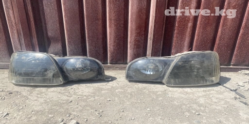 Комплект передних фар Toyota 1998 г., Б/у, Оригинал, Япония