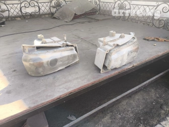 Комплект передних фар Howo 2017 г., Б/у, Оригинал, Китай