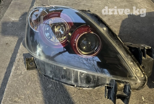 Комплект передних фар Mazda 2005 г., Б/у, Оригинал, Япония
