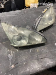 Комплект передних фар Lexus 2005 г., Б/у, Оригинал, Япония