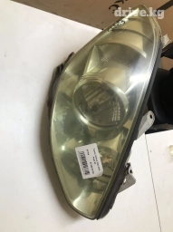 Передняя правая фара Toyota 2003 г., Б/у, Оригинал, Япония