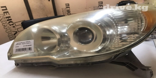 Передняя левая фара Toyota 2009 г., Б/у, Оригинал, Япония
