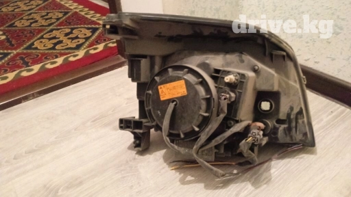 Передняя левая фара Nissan 2004 г., Б/у, Оригинал, Япония