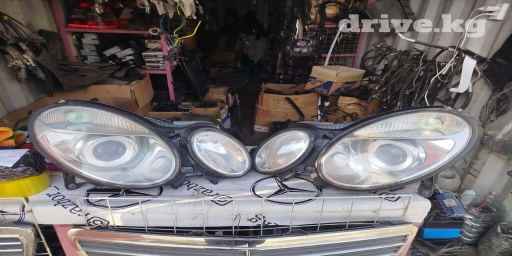 Комплект передних фар Mercedes-Benz 2004 г., Б/у, Оригинал, Германия