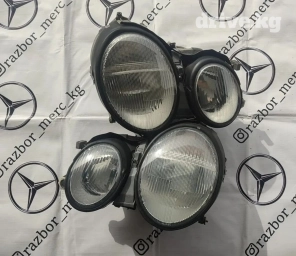 Комплект передних фар Mercedes-Benz 2000 г., Б/у, Оригинал, Германия