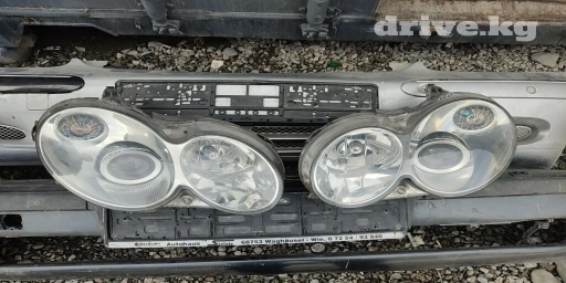 Комплект передних фар Mercedes-Benz 2003 г., Б/у, Оригинал, Германия