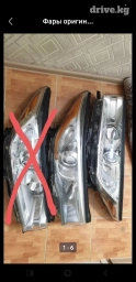 Комплект передних фар Toyota 2017 г., Б/у, Оригинал, Япония