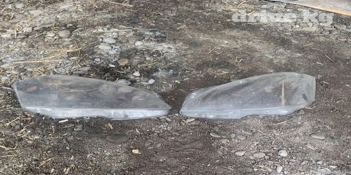 Комплект передних фар Mercedes-Benz 2010 г., Б/у, Оригинал, Германия