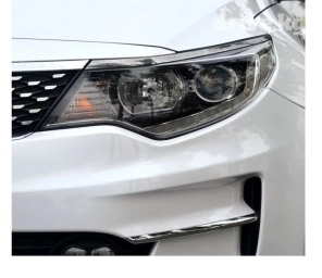 Комплект передних фар Kia 2017 г., Новый, Аналог, Китай