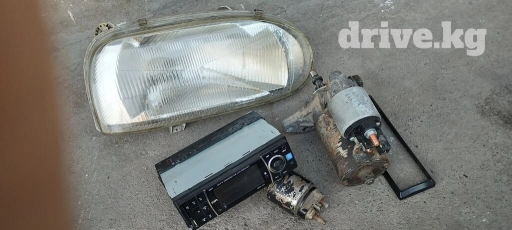 Передняя правая фара Volkswagen 1993 г., Б/у, Оригинал, Германия