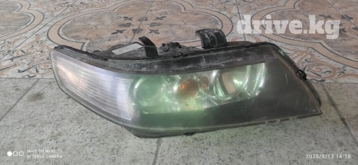 Передняя правая фара Honda 2005 г., Б/у, Оригинал, Япония