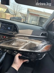 Передняя левая фара Toyota 2018 г., Б/у, Оригинал, США