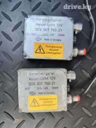 Комплект передних фар Mercedes-Benz 2002 г., Б/у, Оригинал, Германия