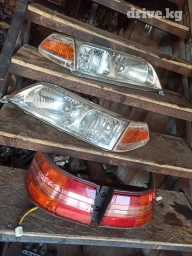 Комплект передних фар Toyota 1999 г., Б/у, Оригинал, Япония
