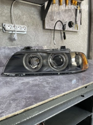 Передняя левая фара BMW 2002 г., Б/у, Оригинал, США