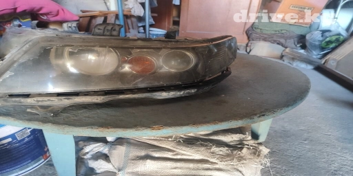 Комплект передних фар Honda 2005 г., Б/у, Оригинал, Япония