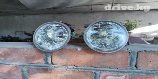 Комплект передних фар Subaru 2003 г., Б/у, Оригинал, Япония