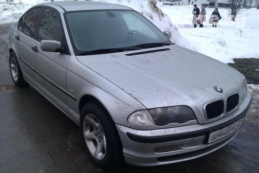 Передняя правая фара BMW 2000 г., Б/у, Оригинал