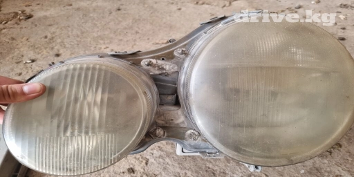 Комплект передних фар Mercedes-Benz 2001 г., Б/у, Оригинал, Германия