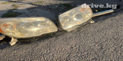 Комплект передних фар Toyota 2006 г., Б/у, Оригинал, Япония