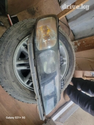 Передняя правая фара Honda 2001 г., Б/у, Оригинал, Япония