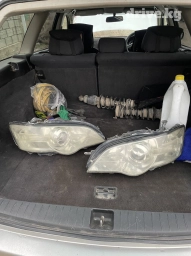 Комплект передних фар Subaru 2005 г., Б/у, Аналог, Турция