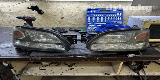 Комплект передних фар Subaru Б/у, Оригинал