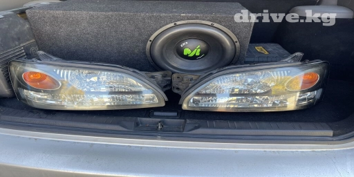 Комплект передних фар Subaru 2003 г., Б/у, Оригинал, Япония