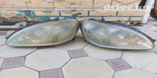 Комплект передних фар Mercedes-Benz 2001 г., Б/у, Оригинал