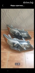 Комплект передних фар Toyota 2012 г., Б/у, Оригинал, Япония