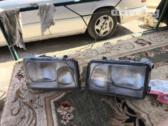 Комплект передних фар Mercedes-Benz 1994 г., Б/у, Аналог, Турция
