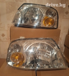 Комплект передних фар Hyundai 2005 г., Новый, Аналог, Китай