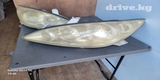 Комплект передних фар Toyota 2005 г., Б/у, Оригинал, Япония