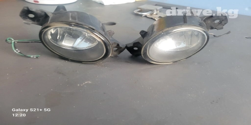 Комплект противотуманных фар Nissan 2003 г., Б/у, Оригинал, Япония