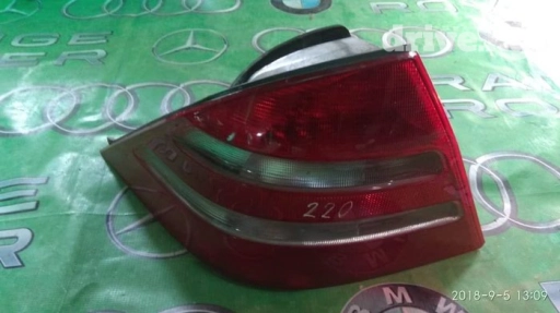 Задний левый стоп-сигнал Mercedes-Benz 2002 г., Б/у, Оригинал, Япония