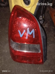 Задний левый стоп-сигнал Nissan 2003 г., Б/у, Оригинал, Япония
