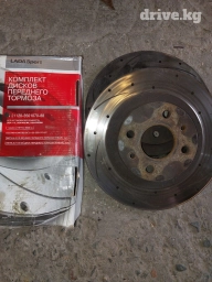 Комплект тормозных дисков ВАЗ (LADA) 2004 г., Б/у, Оригинал, Россия