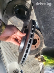 Предний тормозной диск Volkswagen 1995 г., Новый, Оригинал, Германия