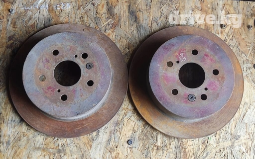 Задний тормозной диск Toyota 2004 г., Б/у, Оригинал, Япония