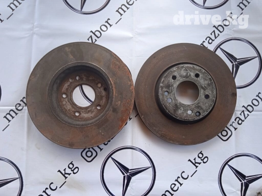 Комплект тормозных дисков Mercedes-Benz 2000 г., Б/у, Оригинал, Германия