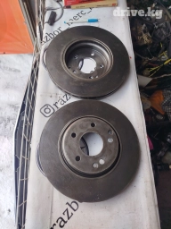 Предний тормозной диск Mercedes-Benz 2002 г., Б/у, Оригинал, Германия