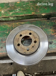 Комплект тормозных дисков Volkswagen 2000 г., Б/у, Оригинал, Германия