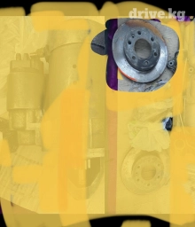 Предний тормозной диск Mercedes-Benz 2012 г., Б/у, Оригинал, Германия