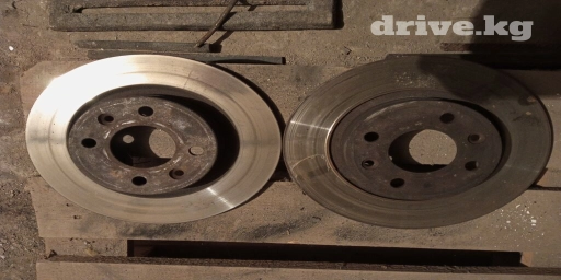 Предний тормозной диск Renault 2012 г., Б/у, Аналог, Китай