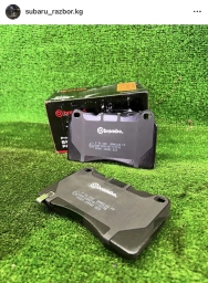 Предняя тормозная колодка Subaru 2004 г., Б/у, Оригинал, Япония