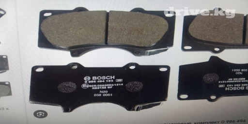 Предняя тормозная колодка Lexus 2006 г., Новый, Оригинал